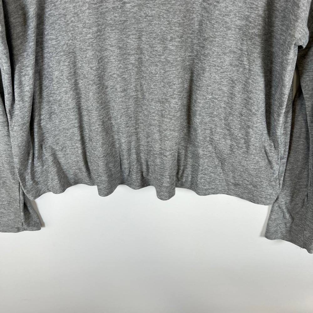 BEYOND YOGA‎ Long Sleeve Athleisure Top Heathered Gray Shirt Women's S - Picture 3 of 7